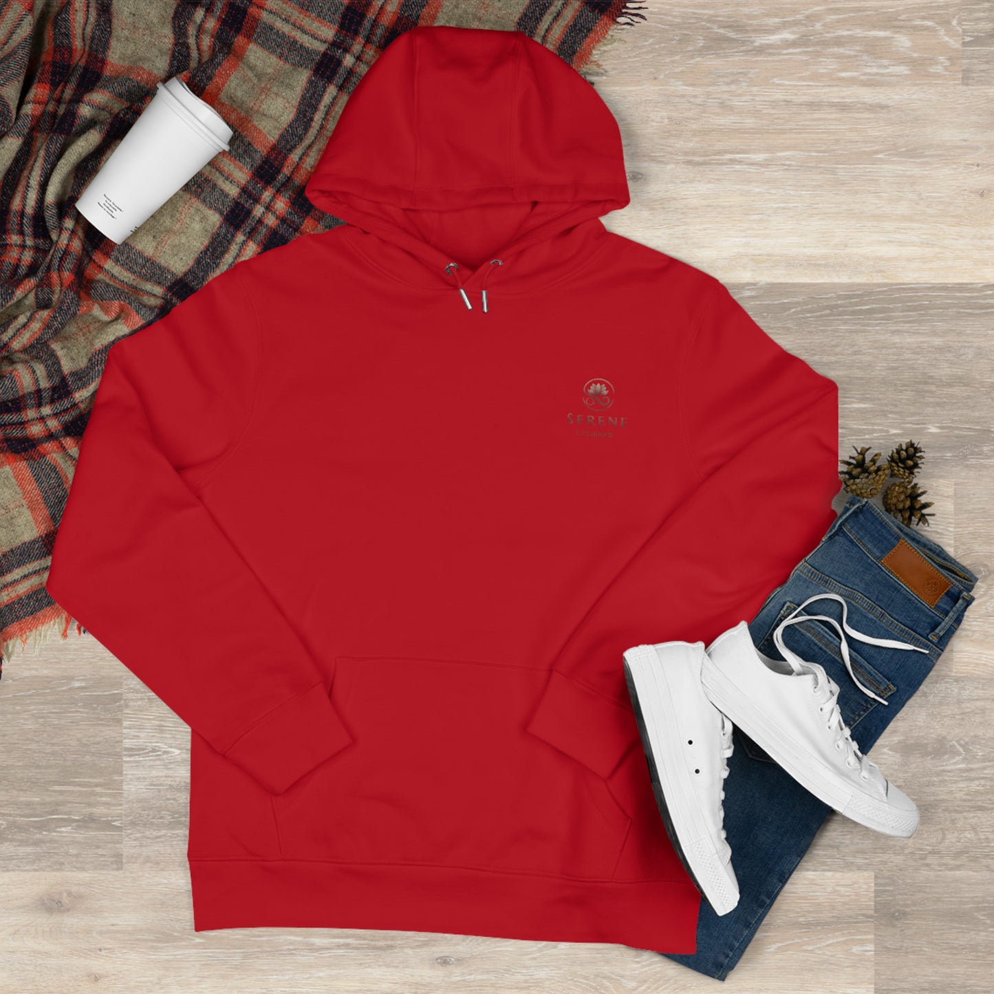 Mandala Dreamcatcher Fleece-Lined Hoodie – Cozy & Vibrant Comfort