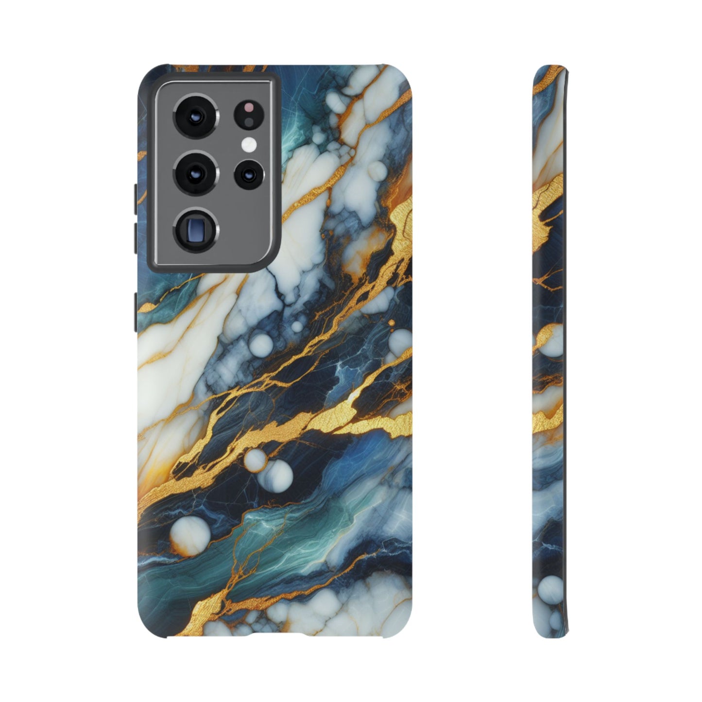 Marble Glow – Artistic Phone Case with Serene Elegance