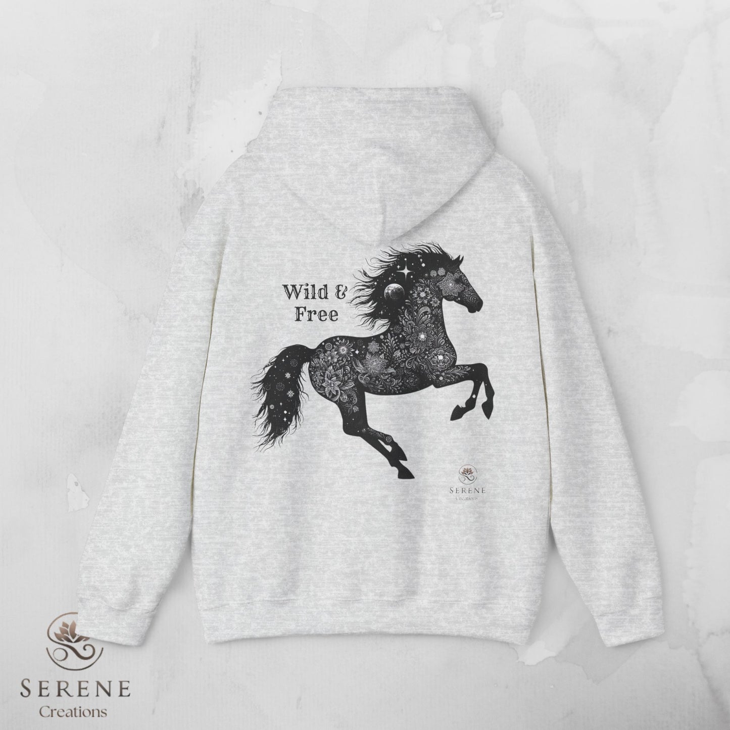 🐎 Wild & Free – Majestic Horse Hoodie