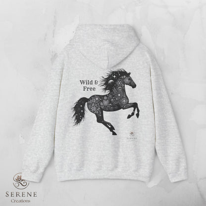 🐎 Wild & Free – Majestic Horse Hoodie