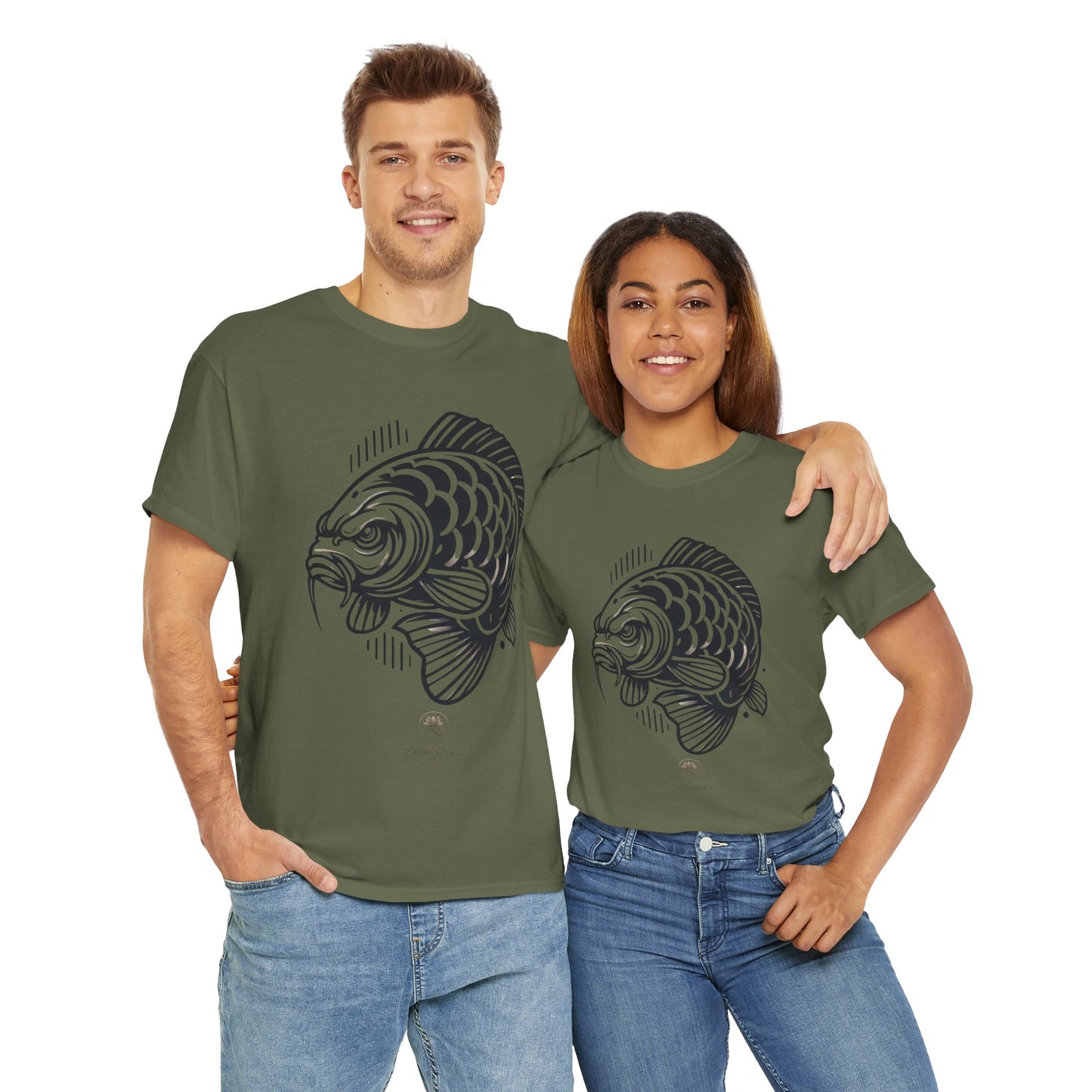 Angry Carp T-Shirt - Sustainable Style for All