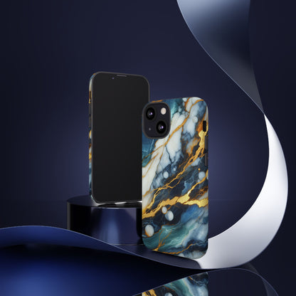 Marble Glow – Artistic Phone Case with Serene Elegance