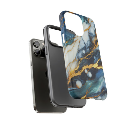 Marble Glow – Artistic Phone Case with Serene Elegance
