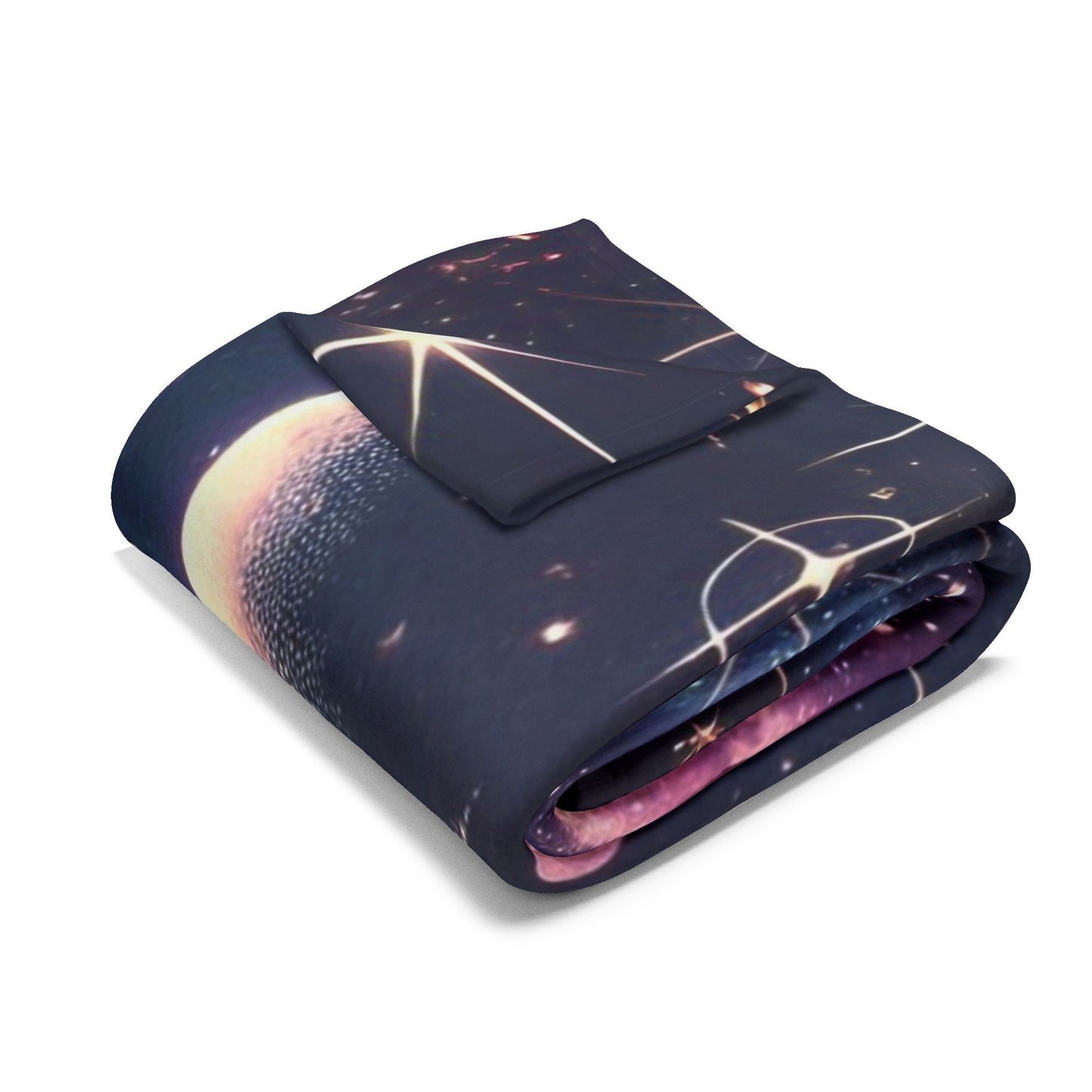 "Our Love is Written in the Stars" Fleece Blanket – Cozy, Celestial, and Heartfelt ✨💖