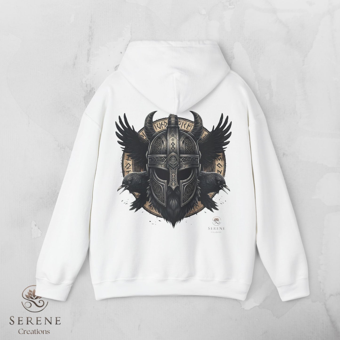 ⚔️ Warrior Spirit – Viking Strength Hoodie