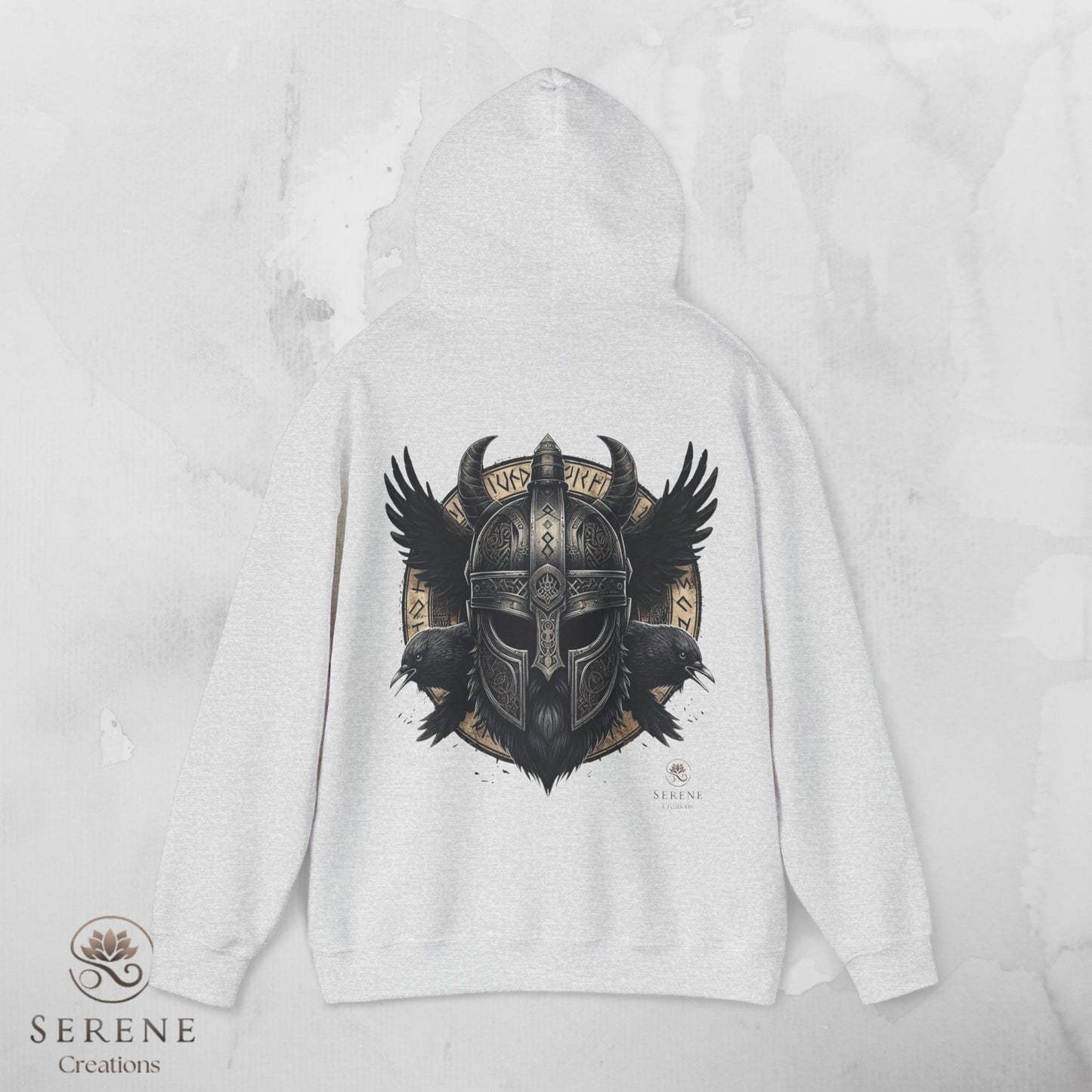 ⚔️ Warrior Spirit – Viking Strength Hoodie