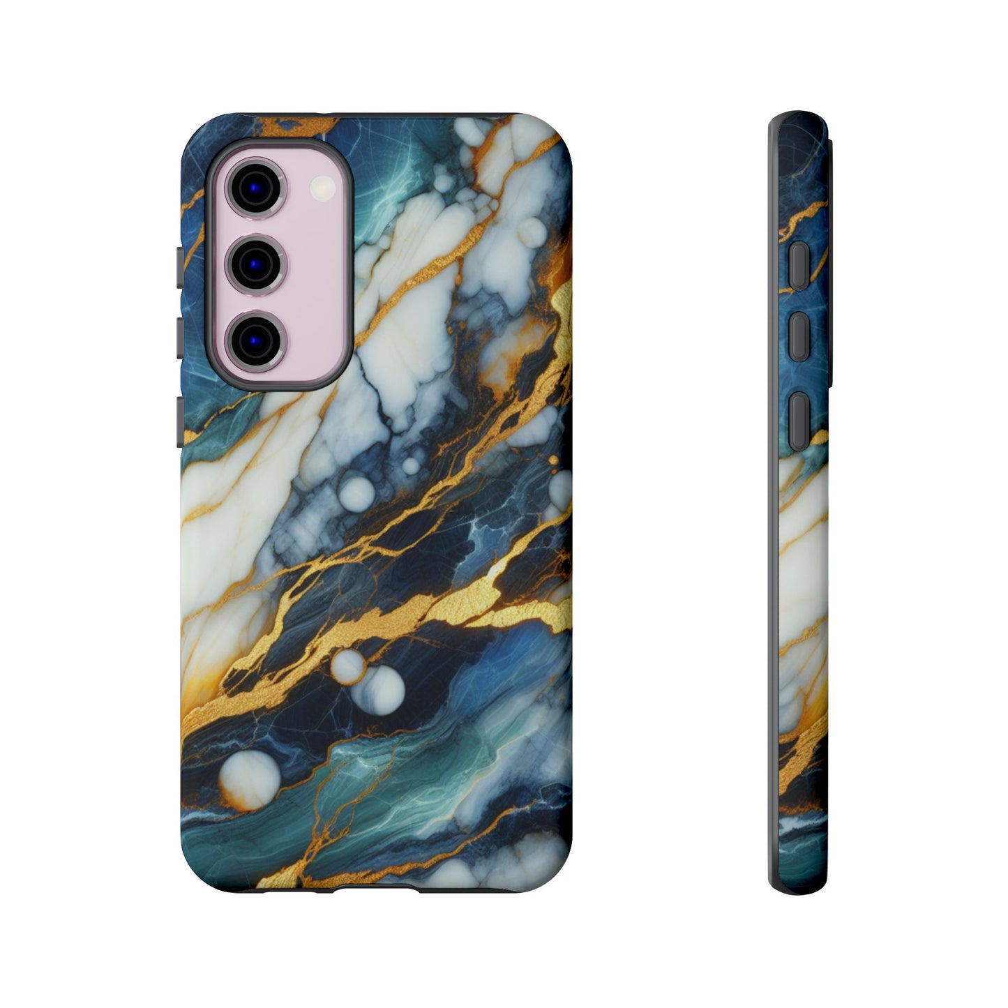 Marble Glow – Artistic Phone Case with Serene Elegance