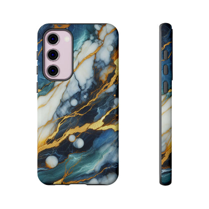 Marble Glow – Artistic Phone Case with Serene Elegance