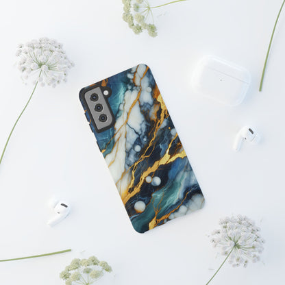 Marble Glow – Artistic Phone Case with Serene Elegance
