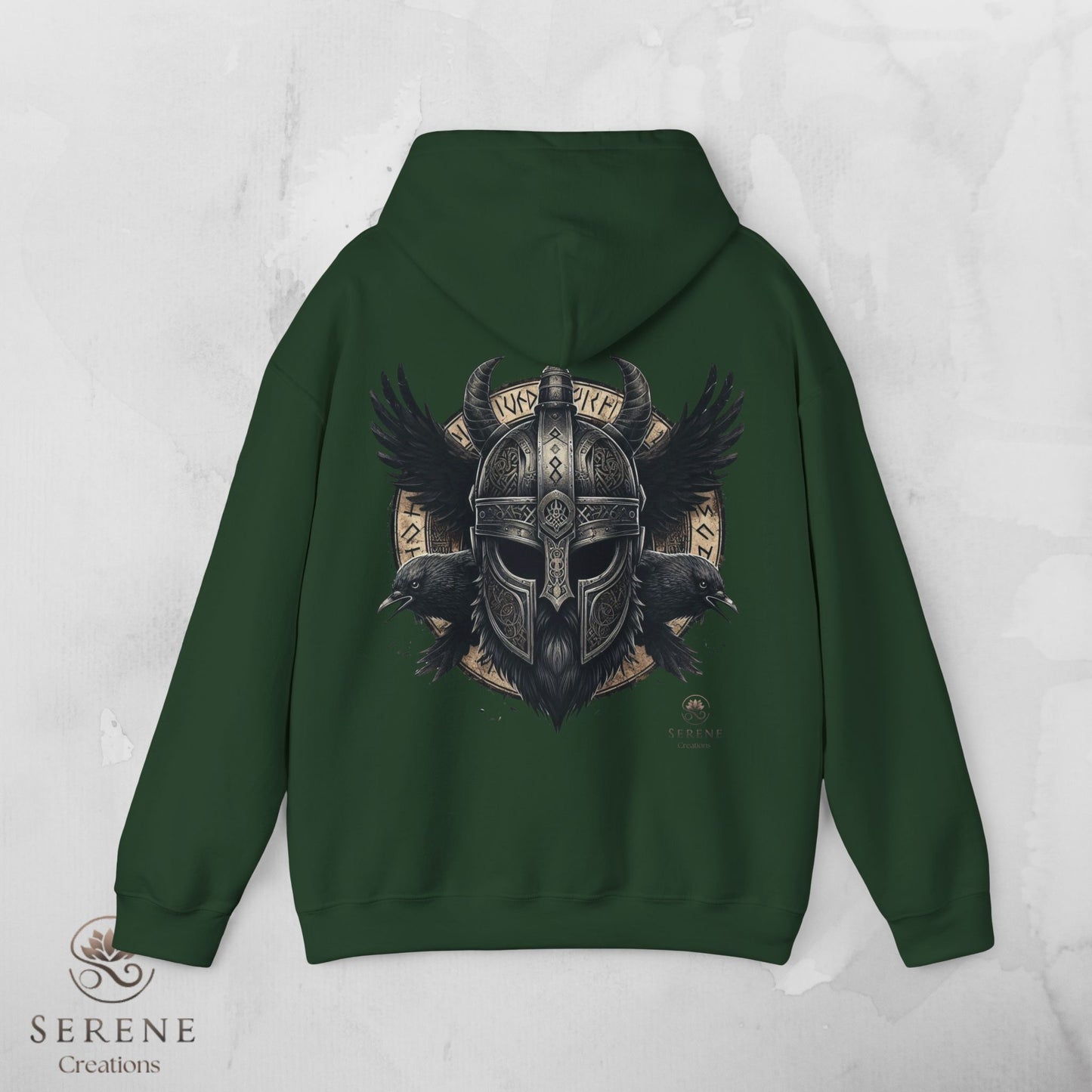 ⚔️ Warrior Spirit – Viking Strength Hoodie