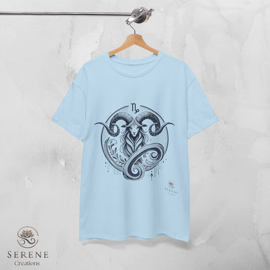 🖤 Steady Ambition – Capricorn Zodiac Strength & Timeless Style!
