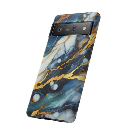 Marble Glow – Artistic Phone Case with Serene Elegance