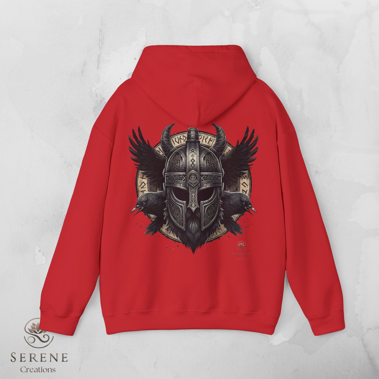 ⚔️ Warrior Spirit – Viking Strength Hoodie