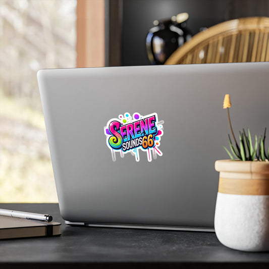 Custom SereneSounds66 Vinyl Stickers – Durable & Weather-Resistant