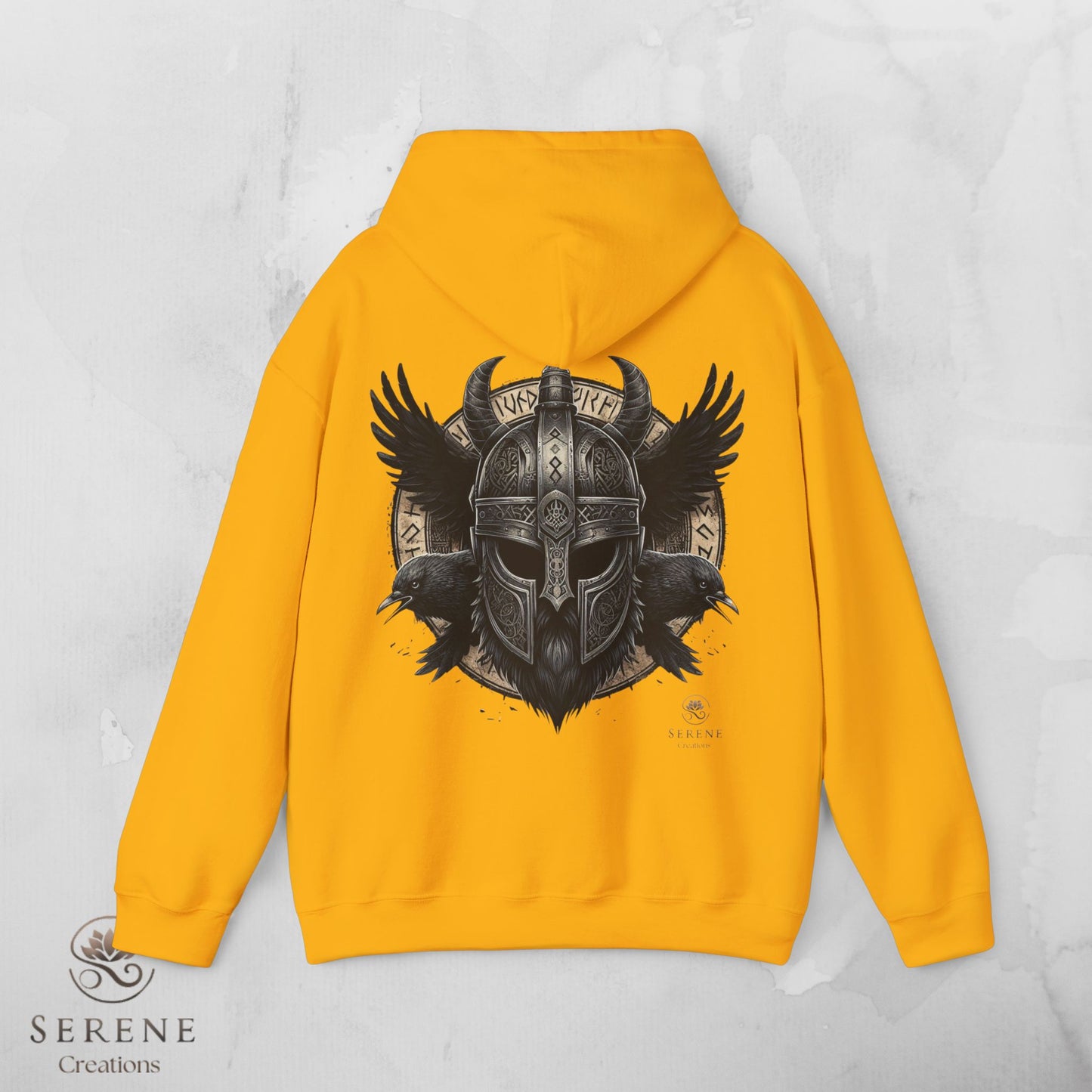 ⚔️ Warrior Spirit – Viking Strength Hoodie