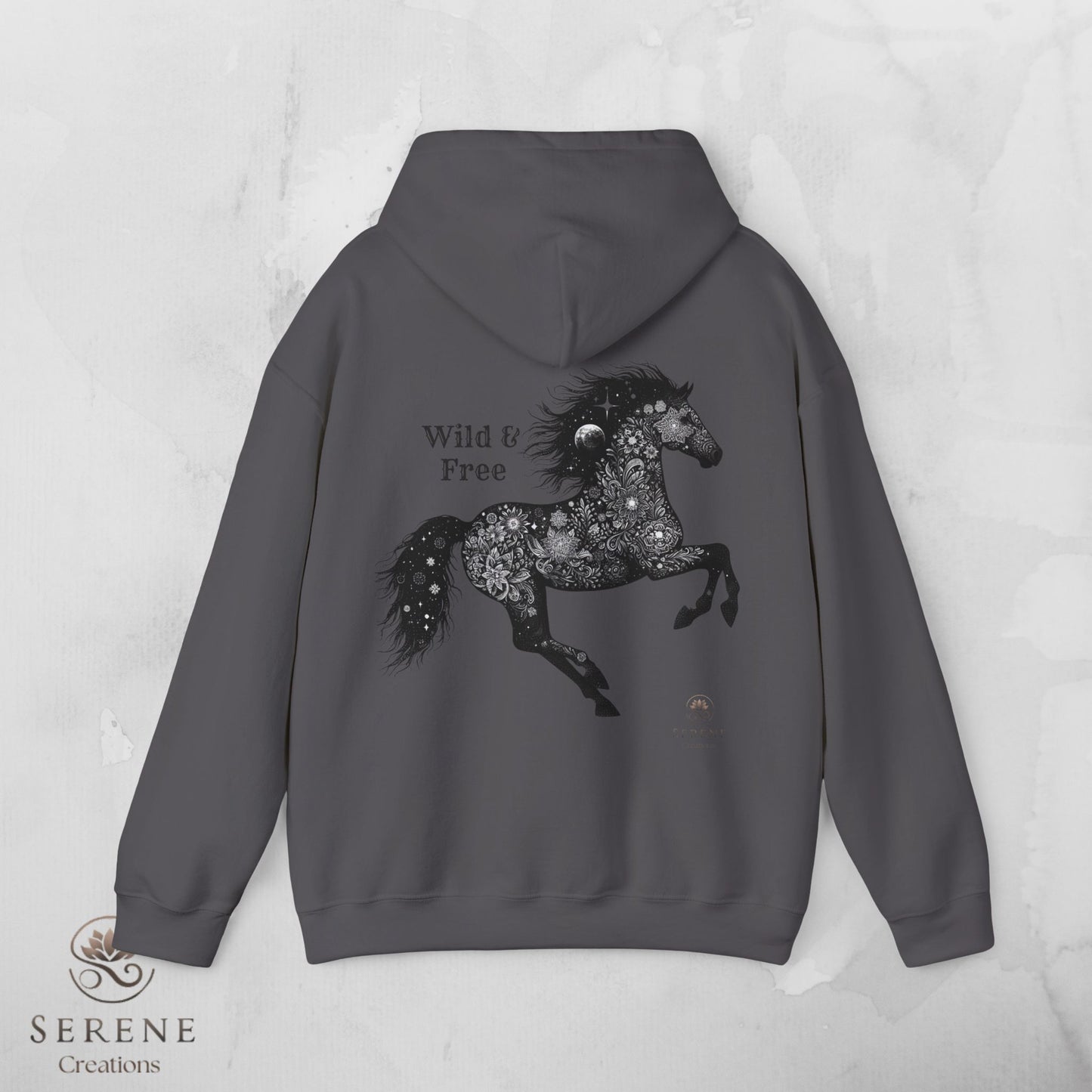 🐎 Wild & Free – Majestic Horse Hoodie