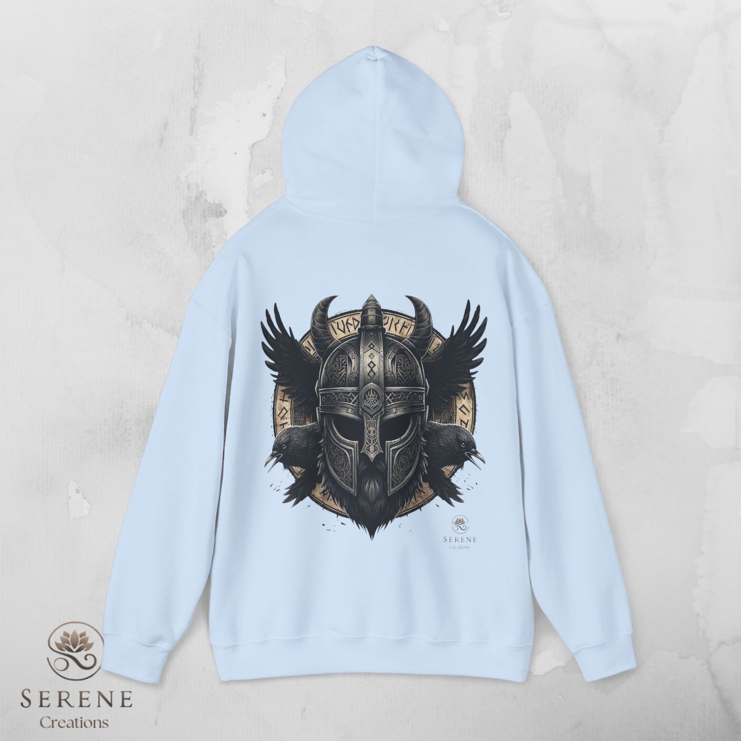 ⚔️ Warrior Spirit – Viking Strength Hoodie