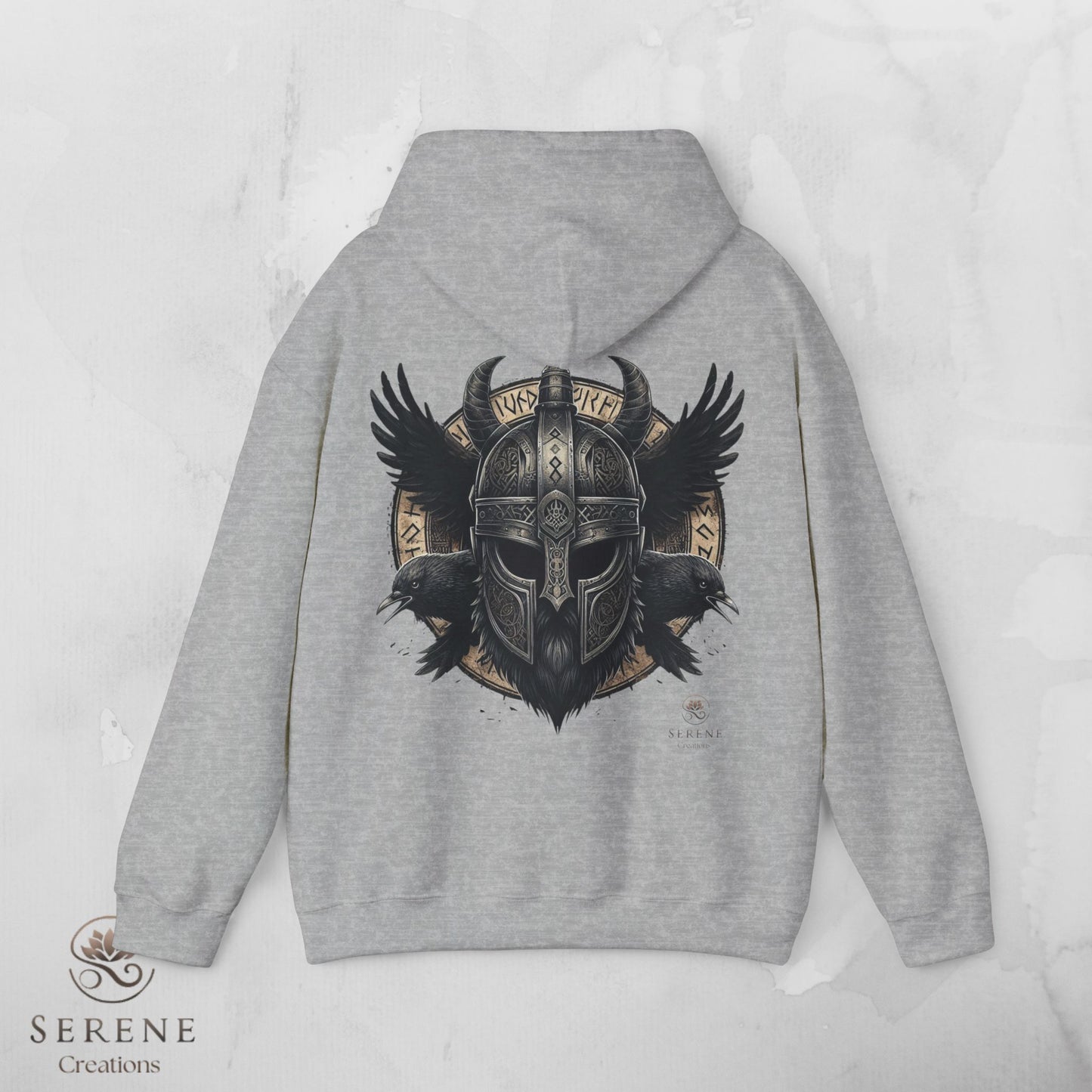 ⚔️ Warrior Spirit – Viking Strength Hoodie
