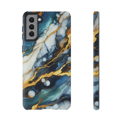 Marble Glow – Artistic Phone Case with Serene Elegance