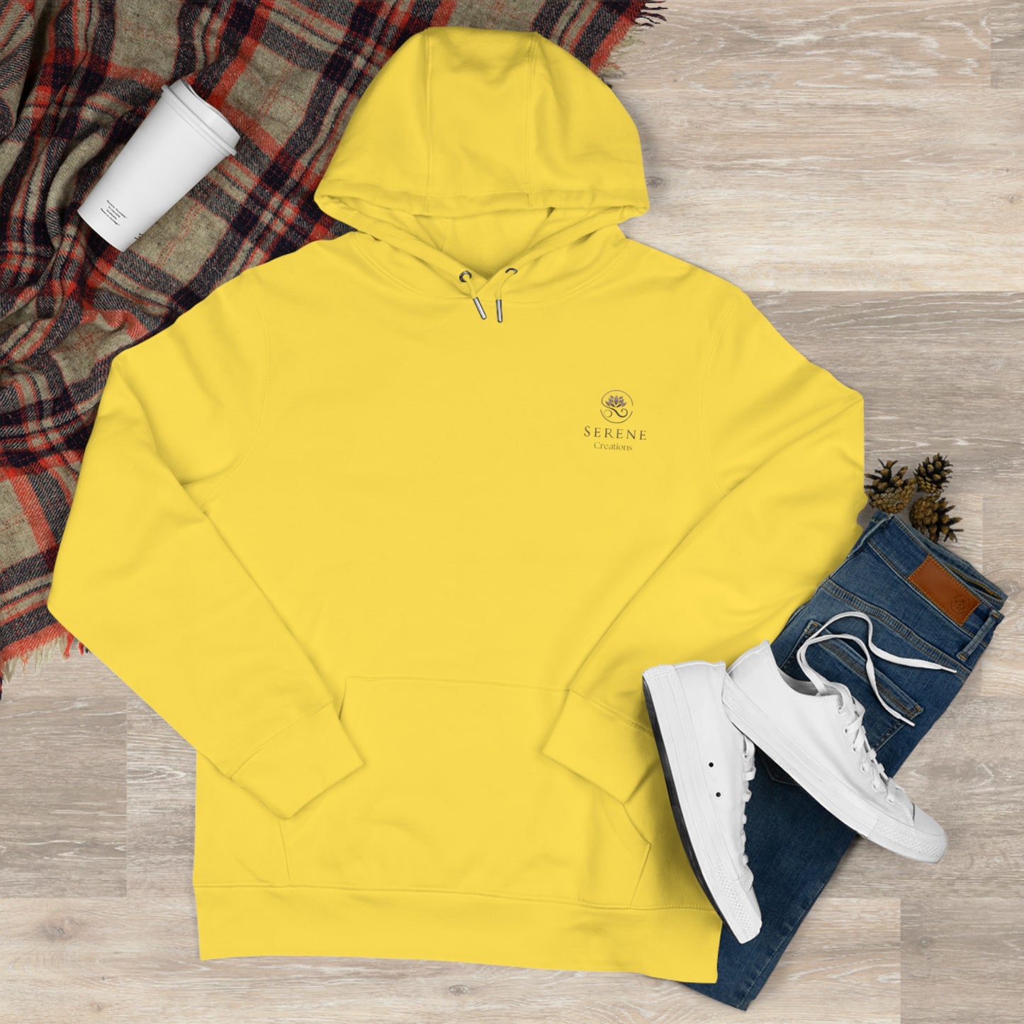 Mandala Dreamcatcher Fleece-Lined Hoodie – Cozy & Vibrant Comfort