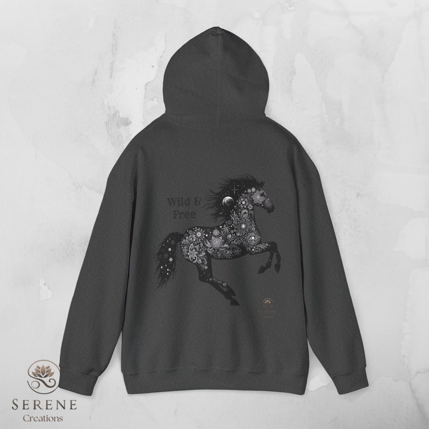 🐎 Wild & Free – Majestic Horse Hoodie