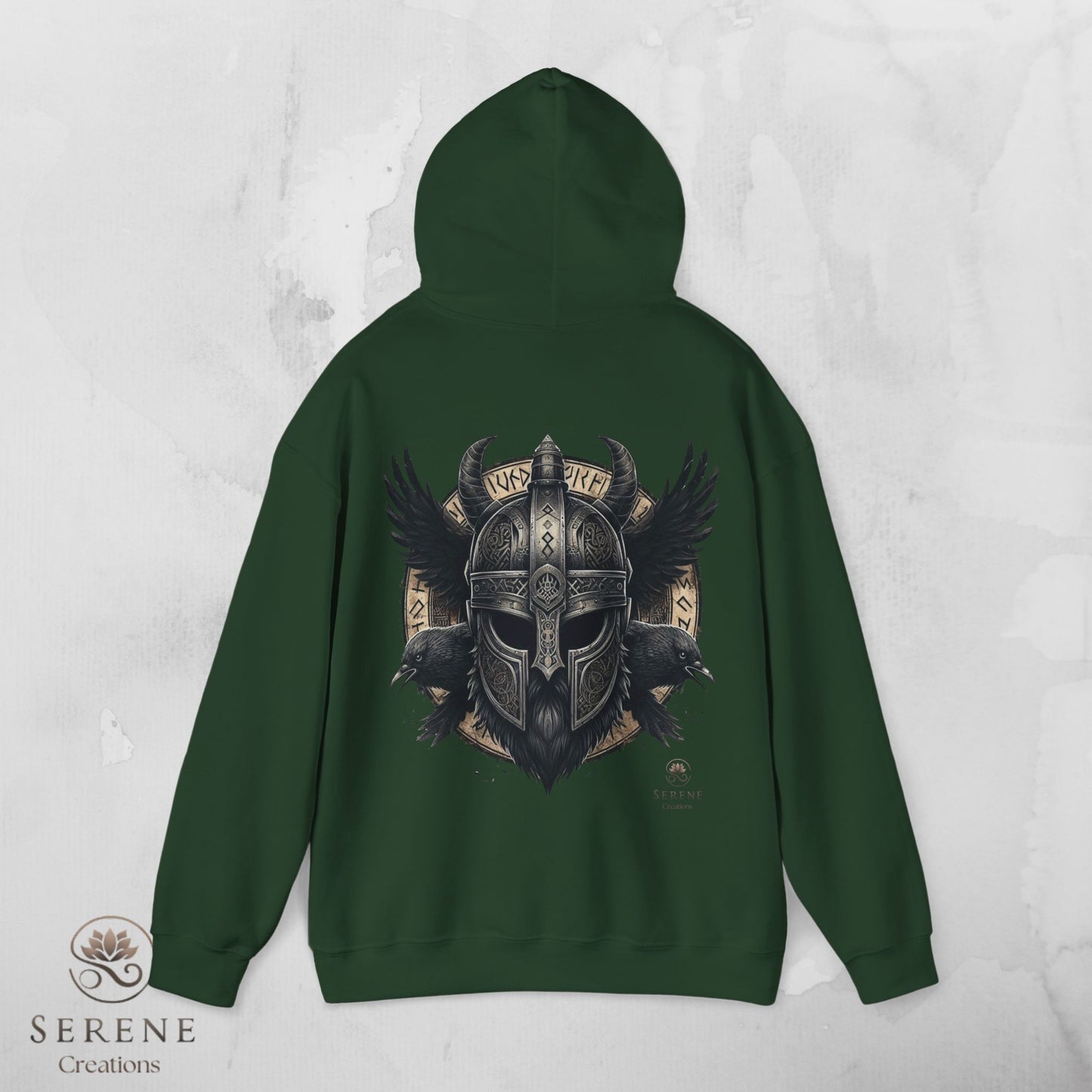 ⚔️ Warrior Spirit – Viking Strength Hoodie