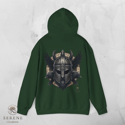 ⚔️ Warrior Spirit – Viking Strength Hoodie