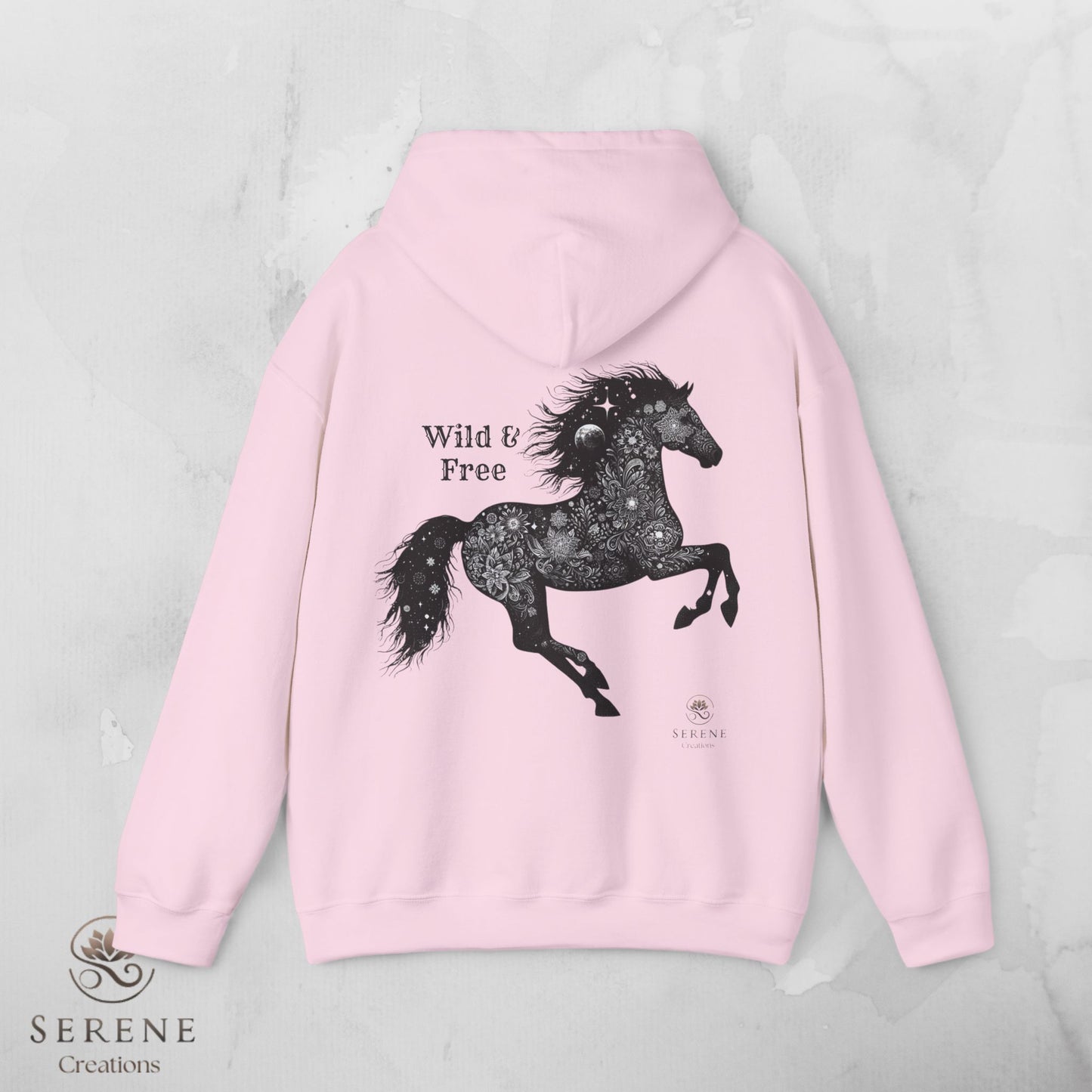 🐎 Wild & Free – Majestic Horse Hoodie