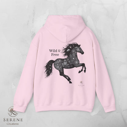 🐎 Wild & Free – Majestic Horse Hoodie