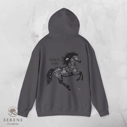 🐎 Wild & Free – Majestic Horse Hoodie