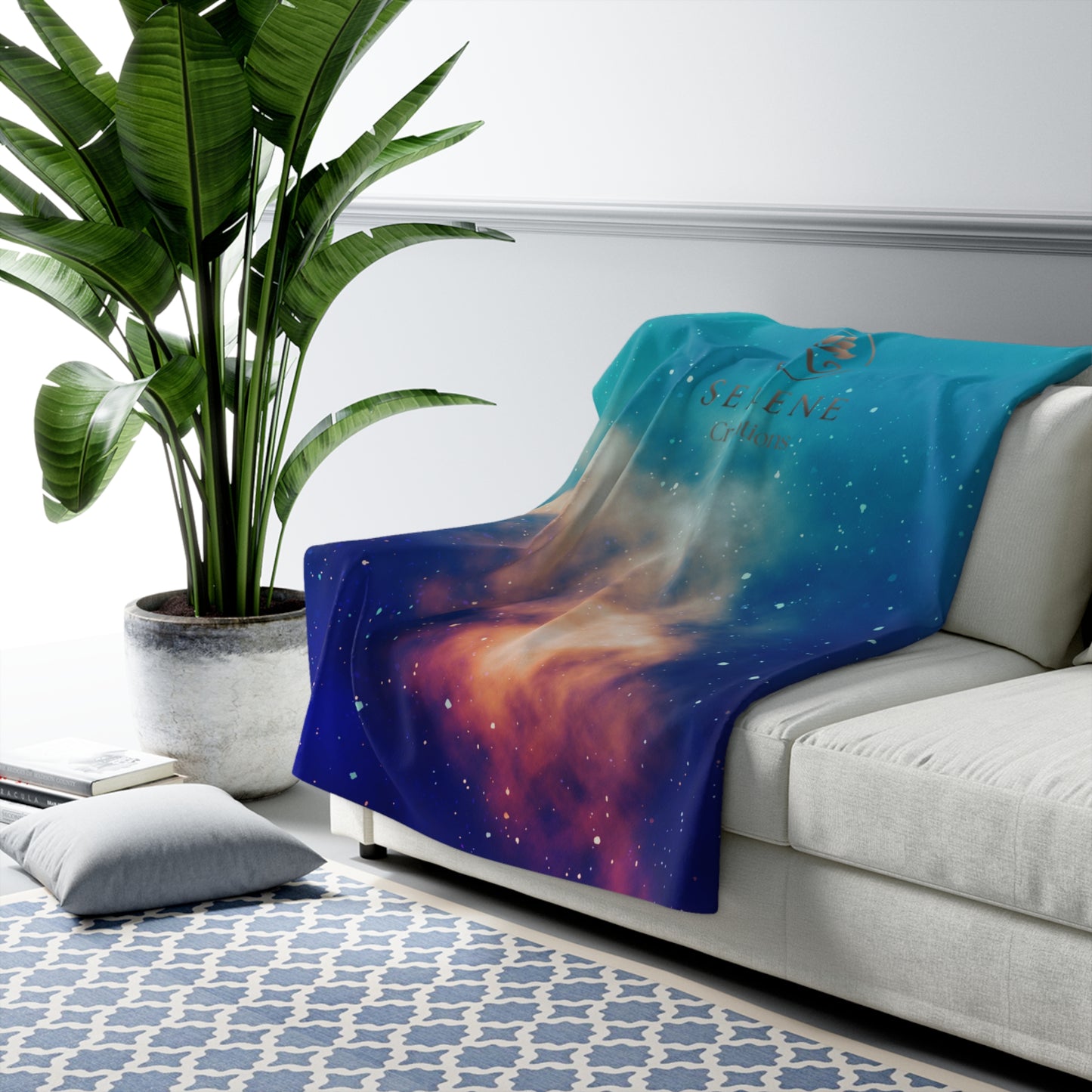 Cosmic Fleece Blanket – Soft, Warm, and Perfect for Cozy Moments