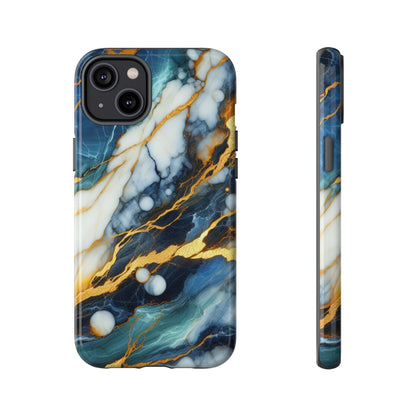 Marble Glow – Artistic Phone Case with Serene Elegance