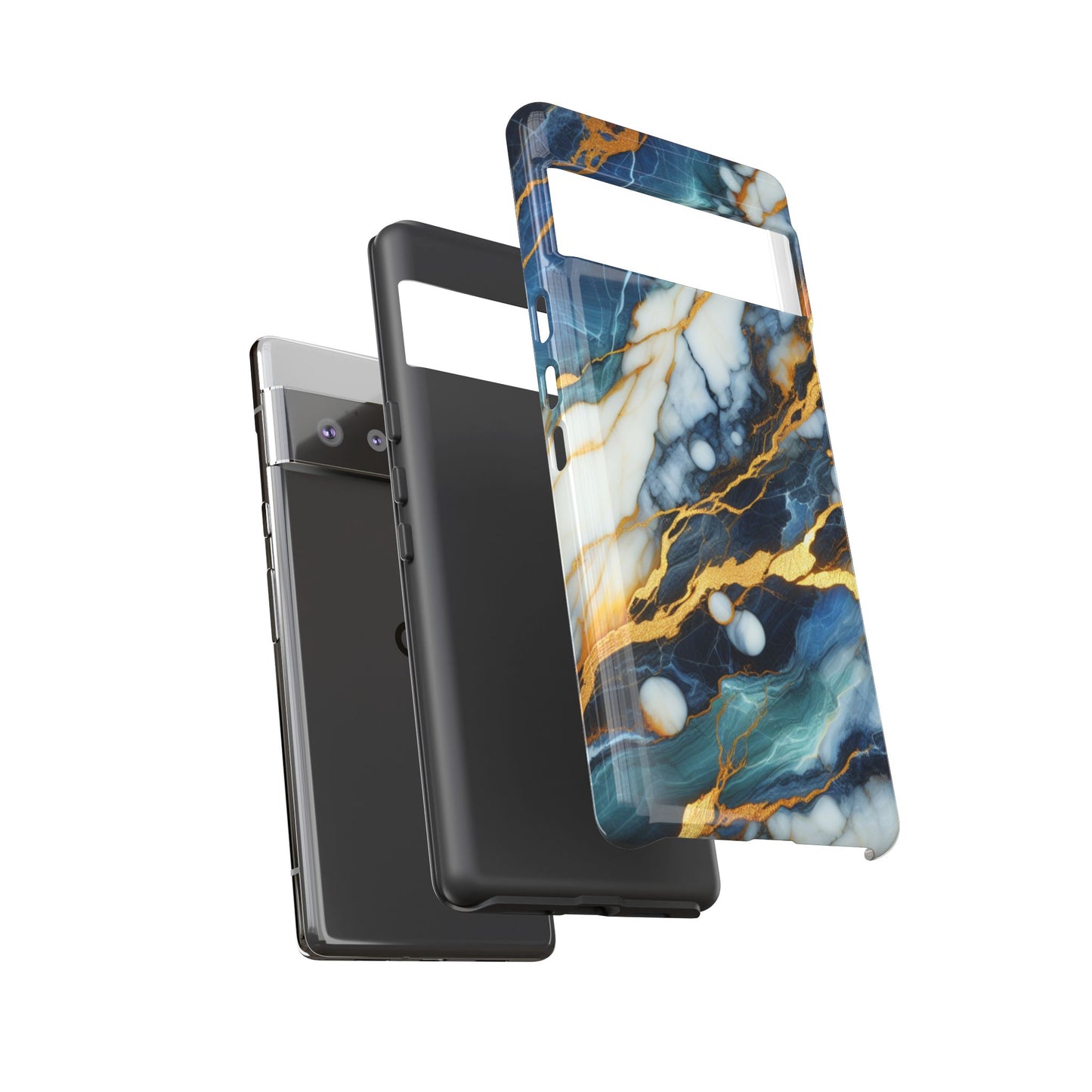 Marble Glow – Artistic Phone Case with Serene Elegance