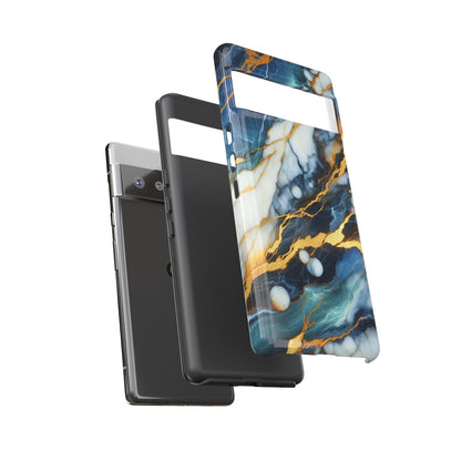 Marble Glow – Artistic Phone Case with Serene Elegance