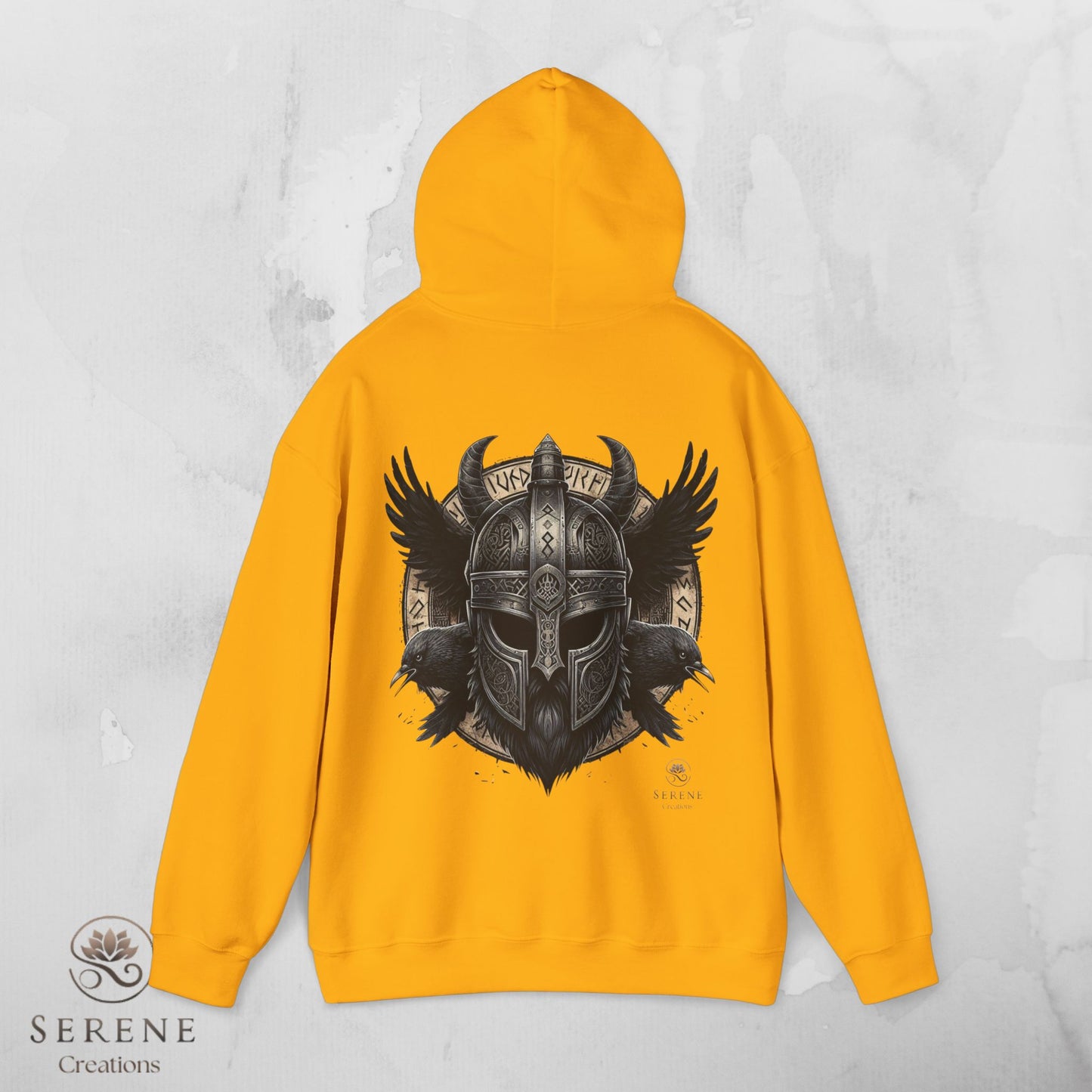 ⚔️ Warrior Spirit – Viking Strength Hoodie