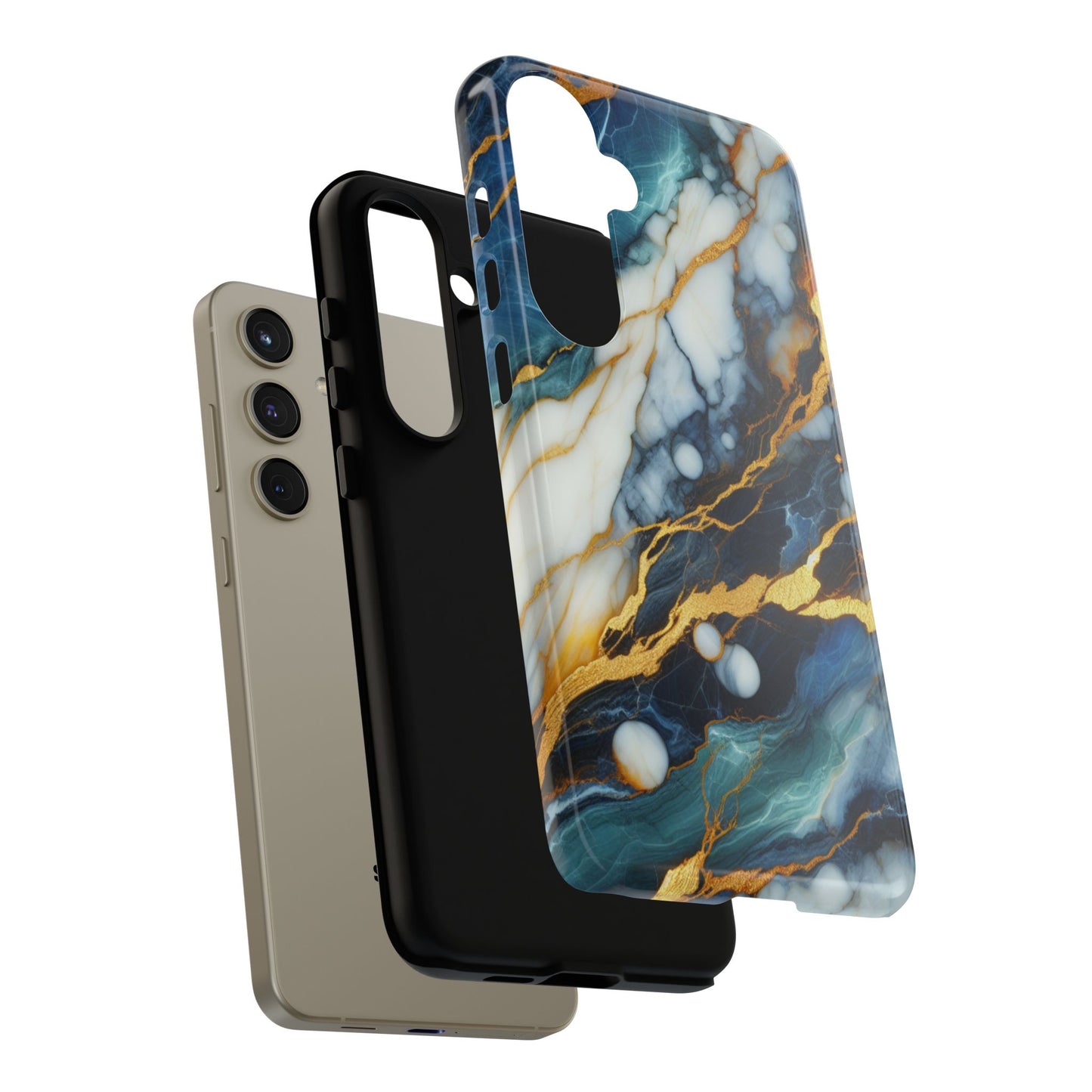 Marble Glow – Artistic Phone Case with Serene Elegance