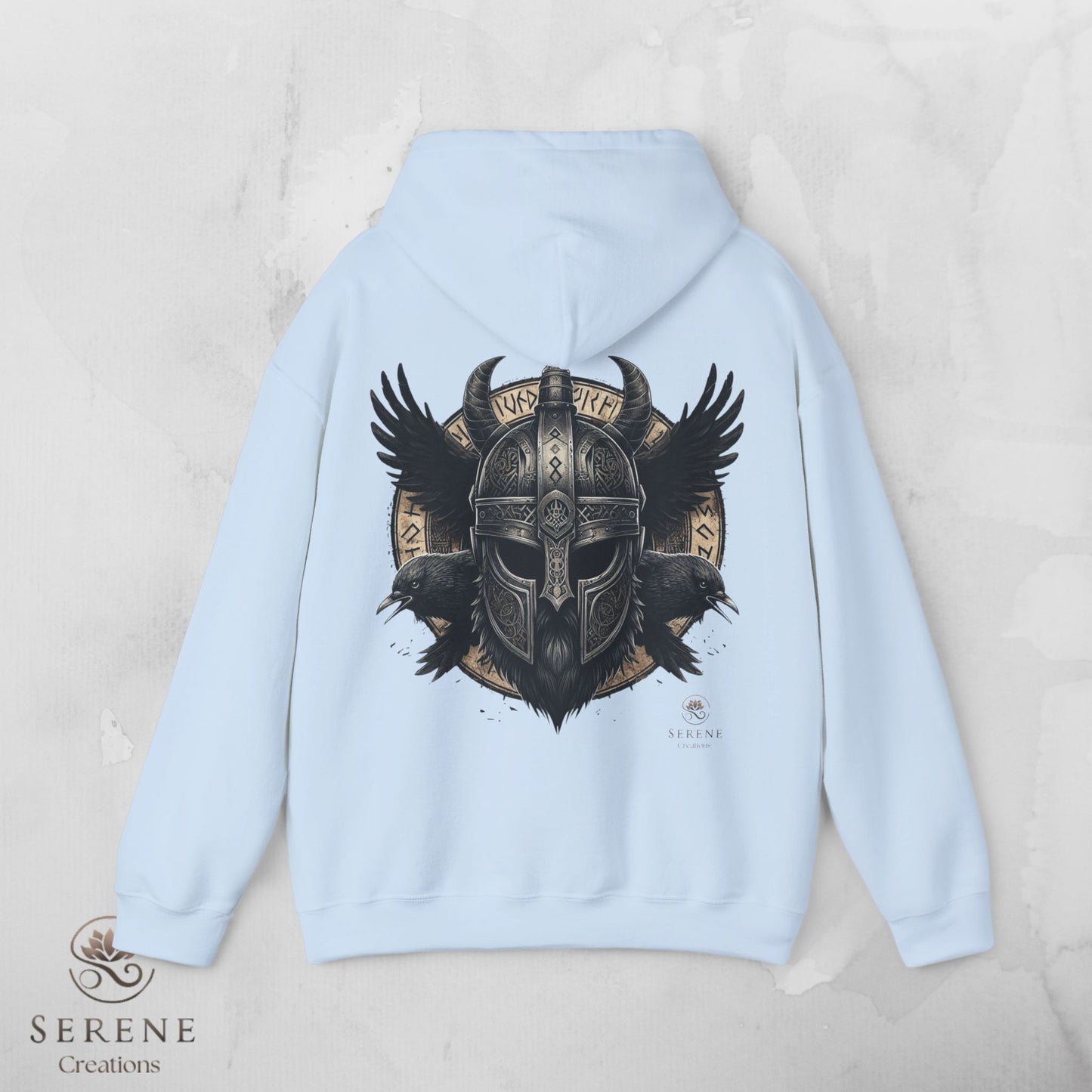 ⚔️ Warrior Spirit – Viking Strength Hoodie