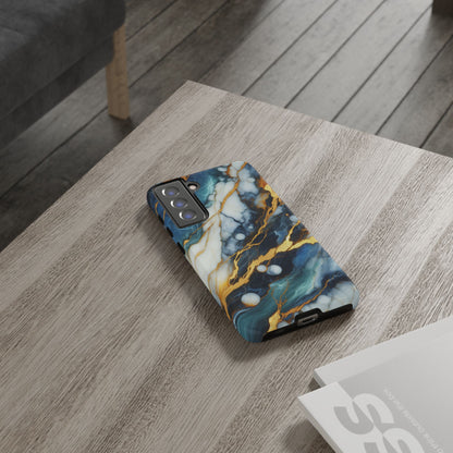Marble Glow – Artistic Phone Case with Serene Elegance
