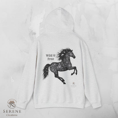 🐎 Wild & Free – Majestic Horse Hoodie