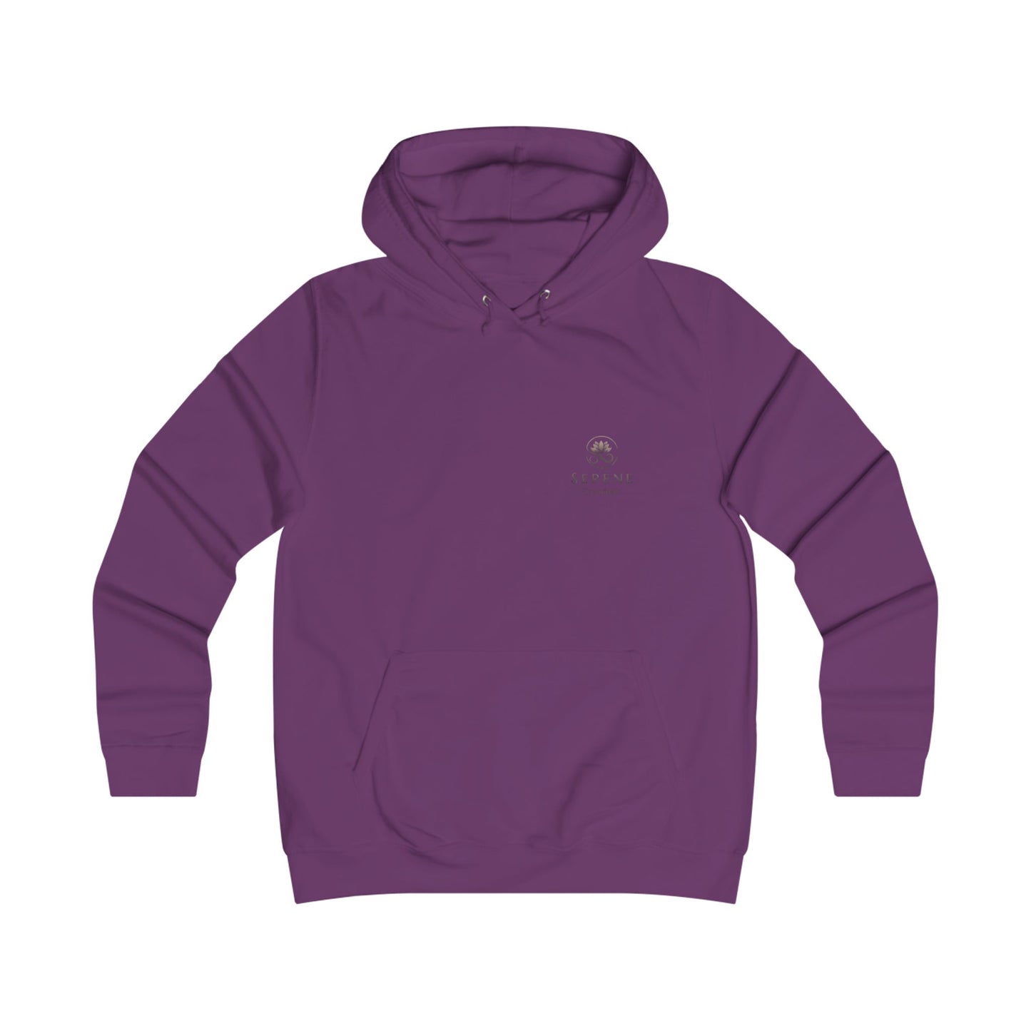 Moonlit Blossoms – Ladies’ College Hoodie with Feminine Fit & Comfort