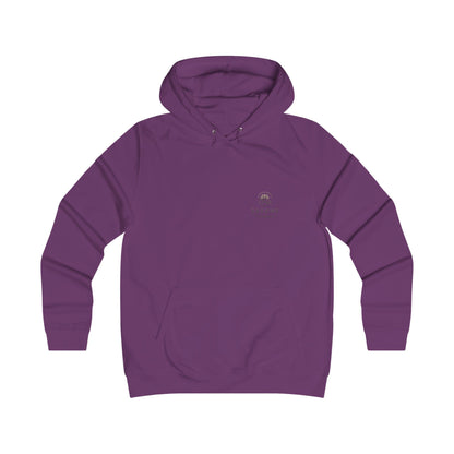 Moonlit Blossoms – Ladies’ College Hoodie with Feminine Fit & Comfort