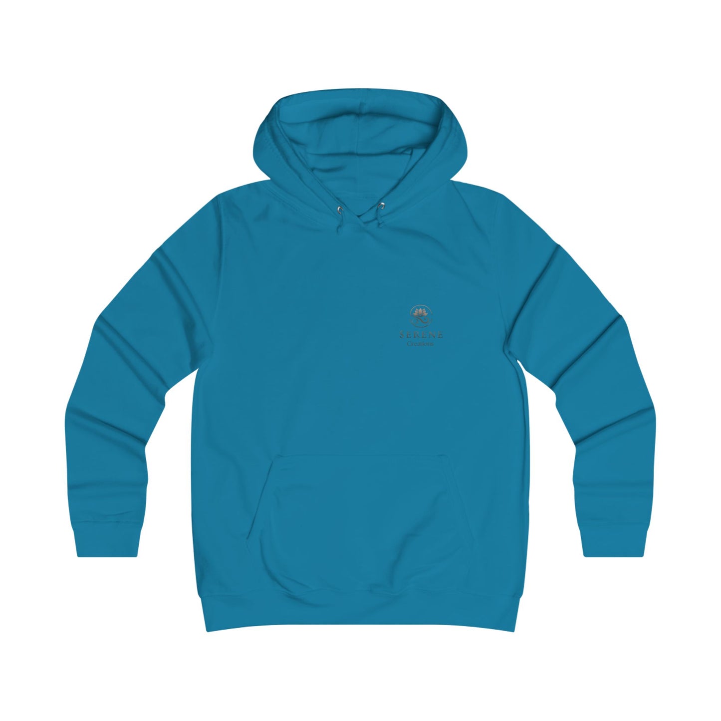 Moonlit Blossoms – Ladies’ College Hoodie with Feminine Fit & Comfort
