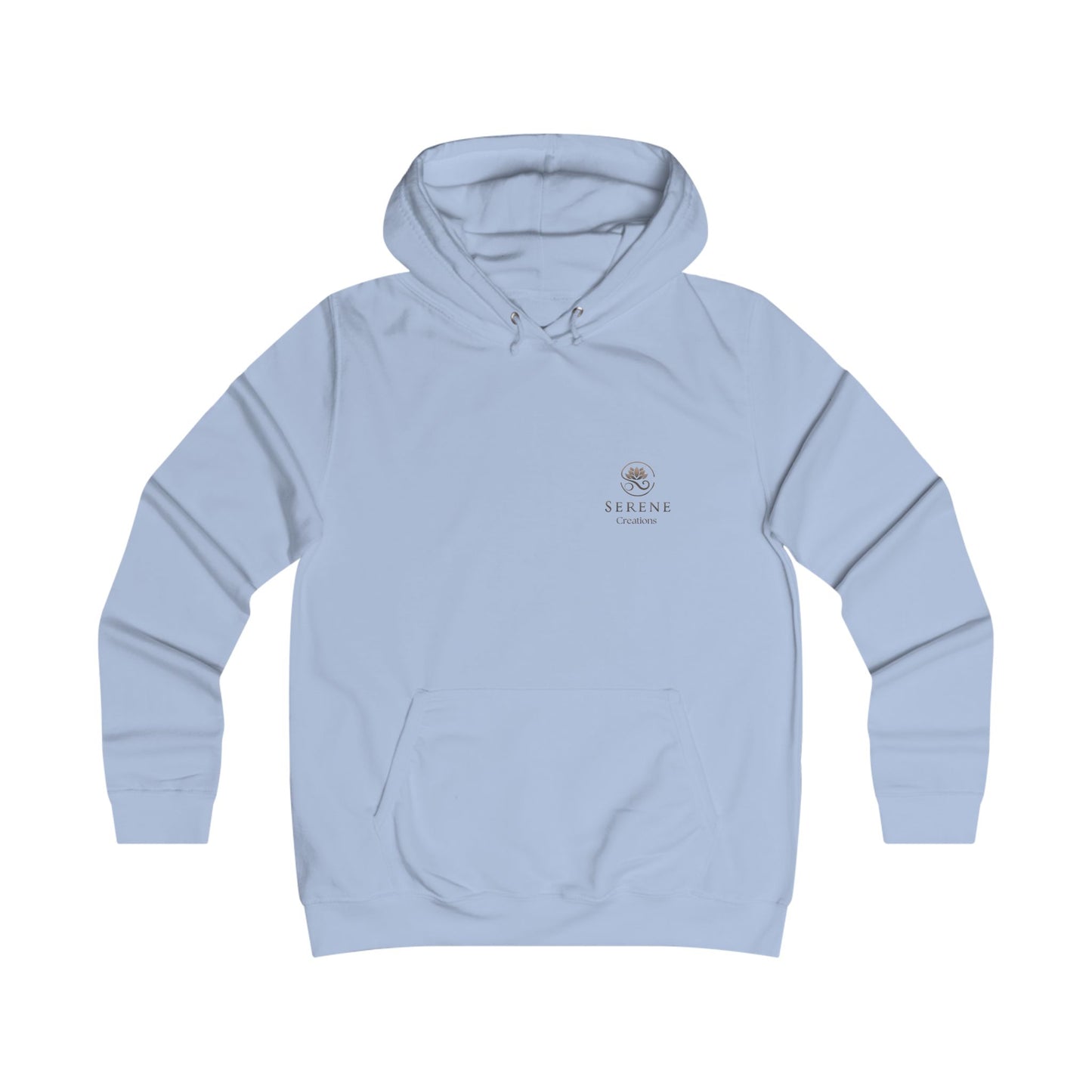 Moonlit Blossoms – Ladies’ College Hoodie with Feminine Fit & Comfort