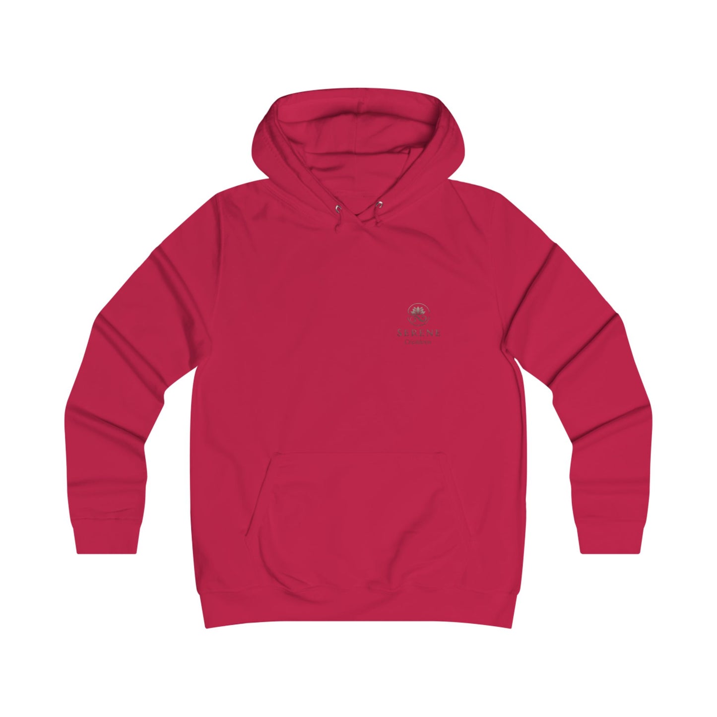 Moonlit Blossoms – Ladies’ College Hoodie with Feminine Fit & Comfort