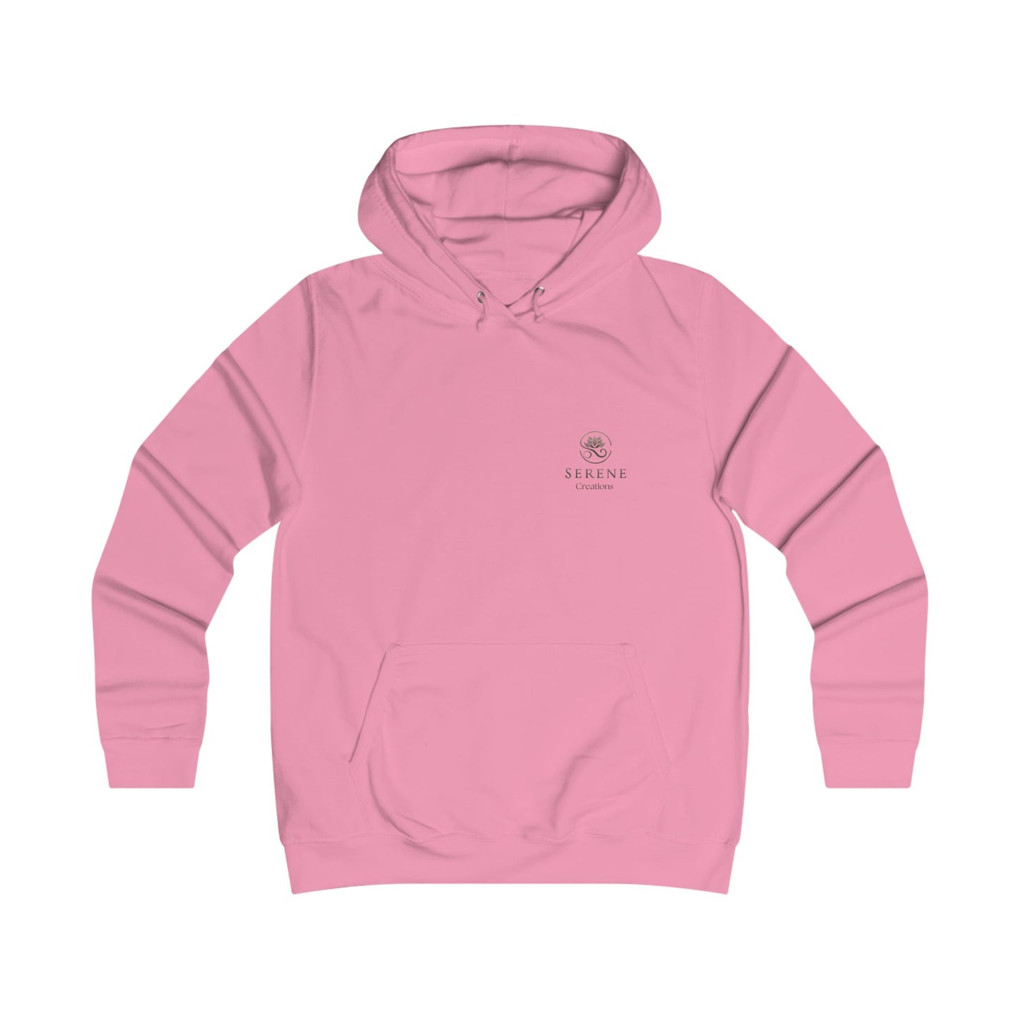 Moonlit Blossoms – Ladies’ College Hoodie with Feminine Fit & Comfort
