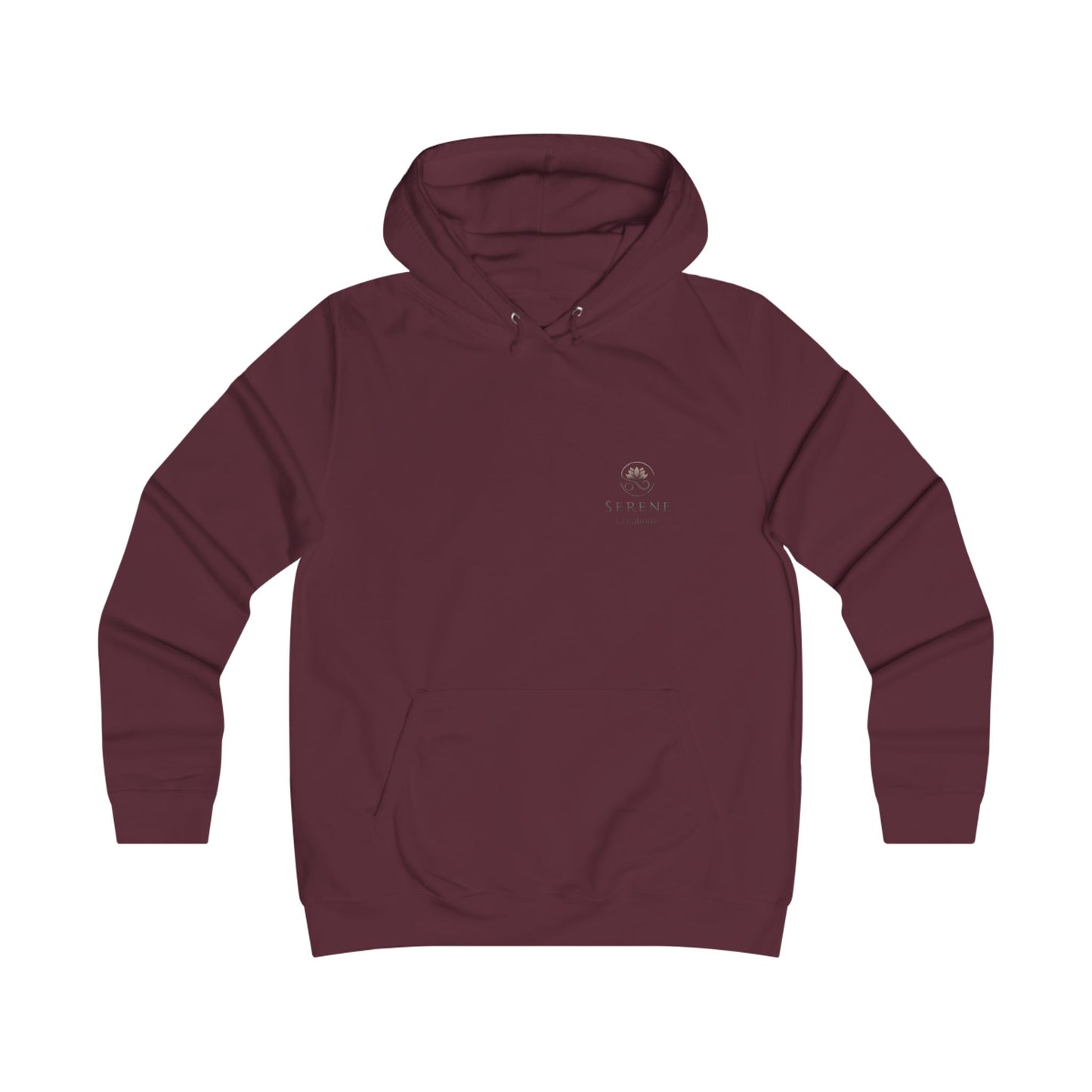 Moonlit Blossoms – Ladies’ College Hoodie with Feminine Fit & Comfort