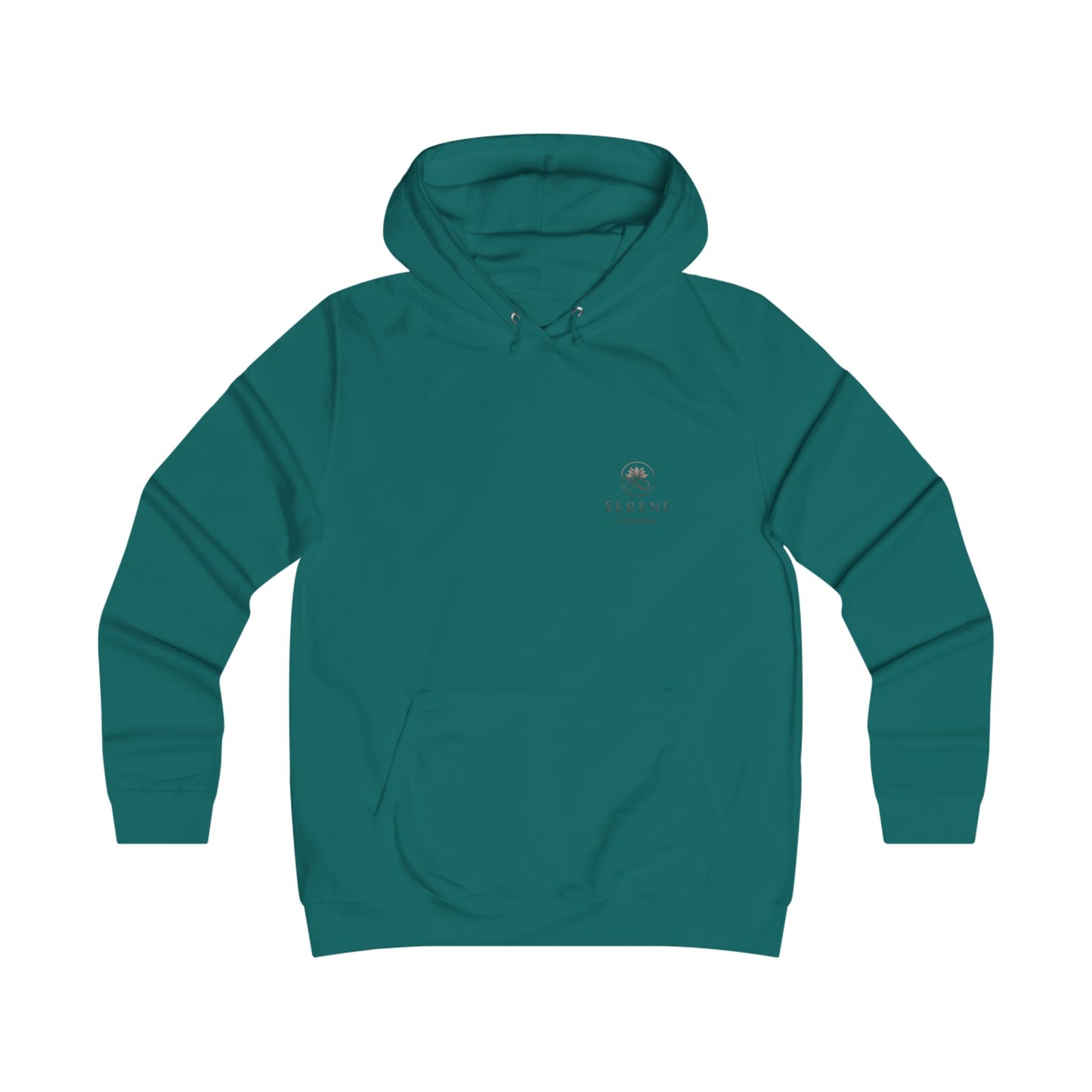 Moonlit Blossoms – Ladies’ College Hoodie with Feminine Fit & Comfort