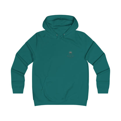 Moonlit Blossoms – Ladies’ College Hoodie with Feminine Fit & Comfort