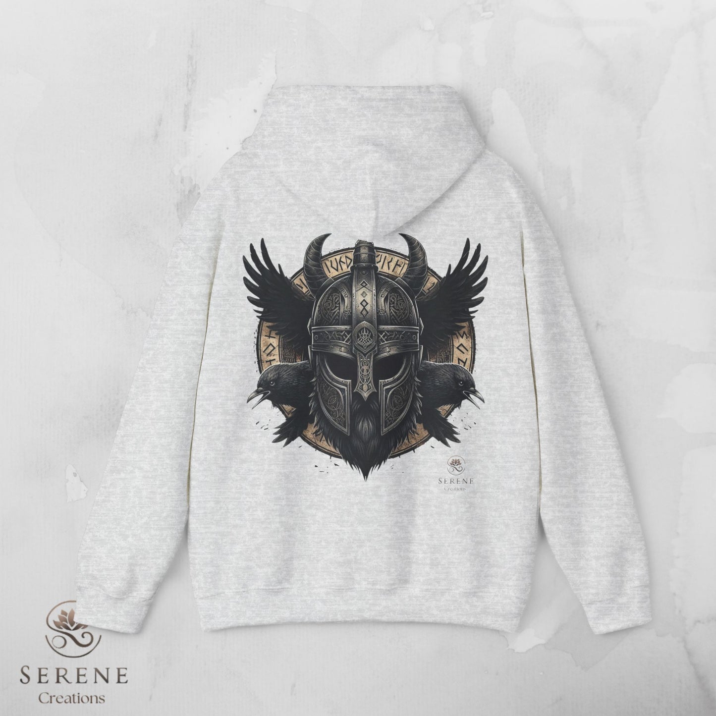 ⚔️ Warrior Spirit – Viking Strength Hoodie