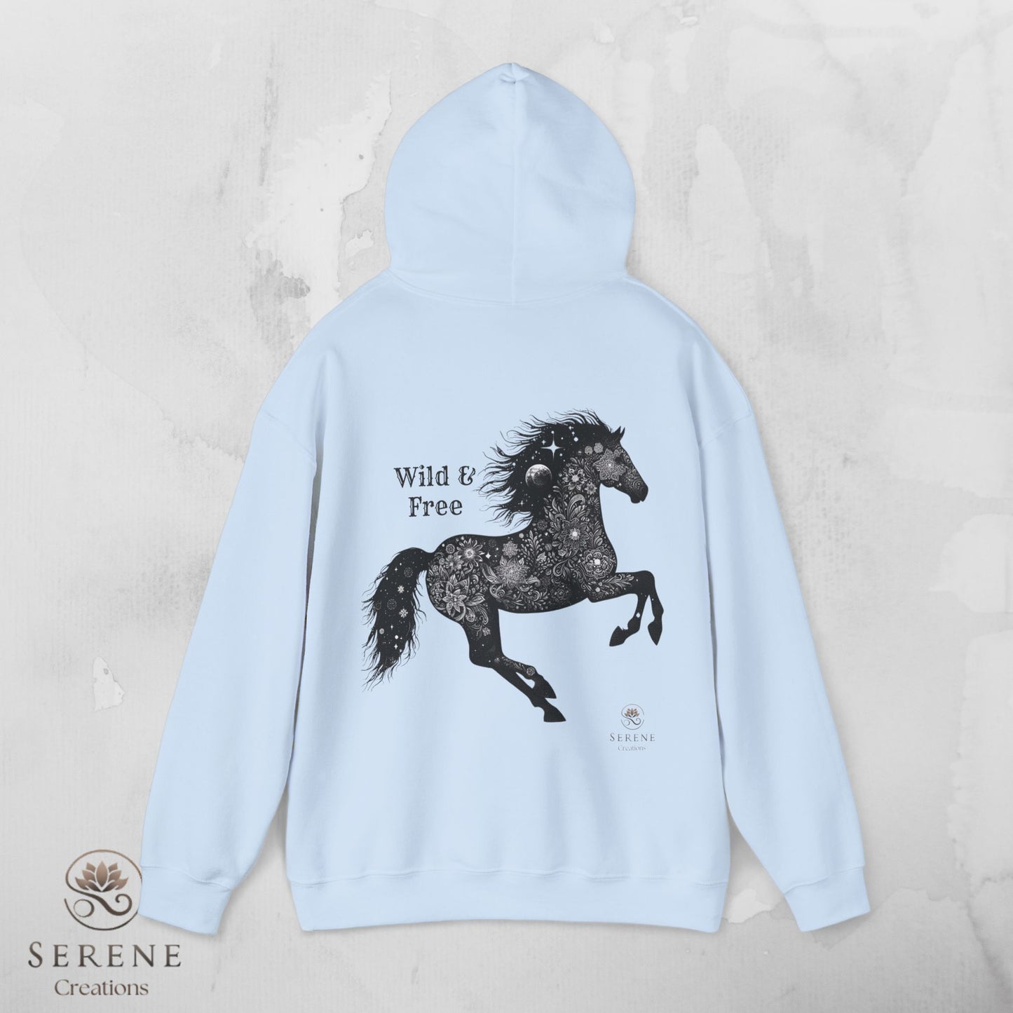 🐎 Wild & Free – Majestic Horse Hoodie